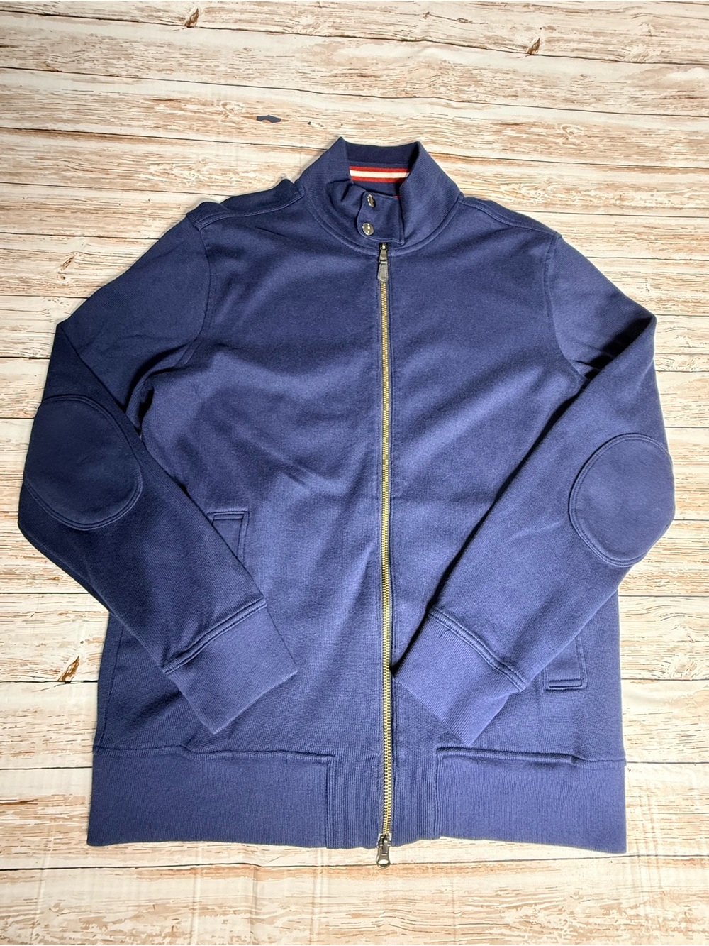 Banana republic large Men's Zip-Up Sweater Jacket - Navy